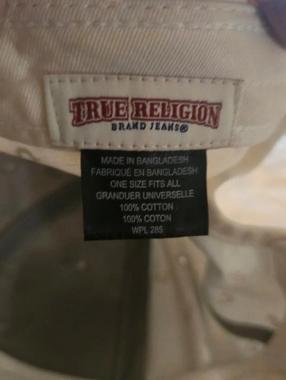 True Religion Bundle White & Red Logo Tees + White Baseball Hat